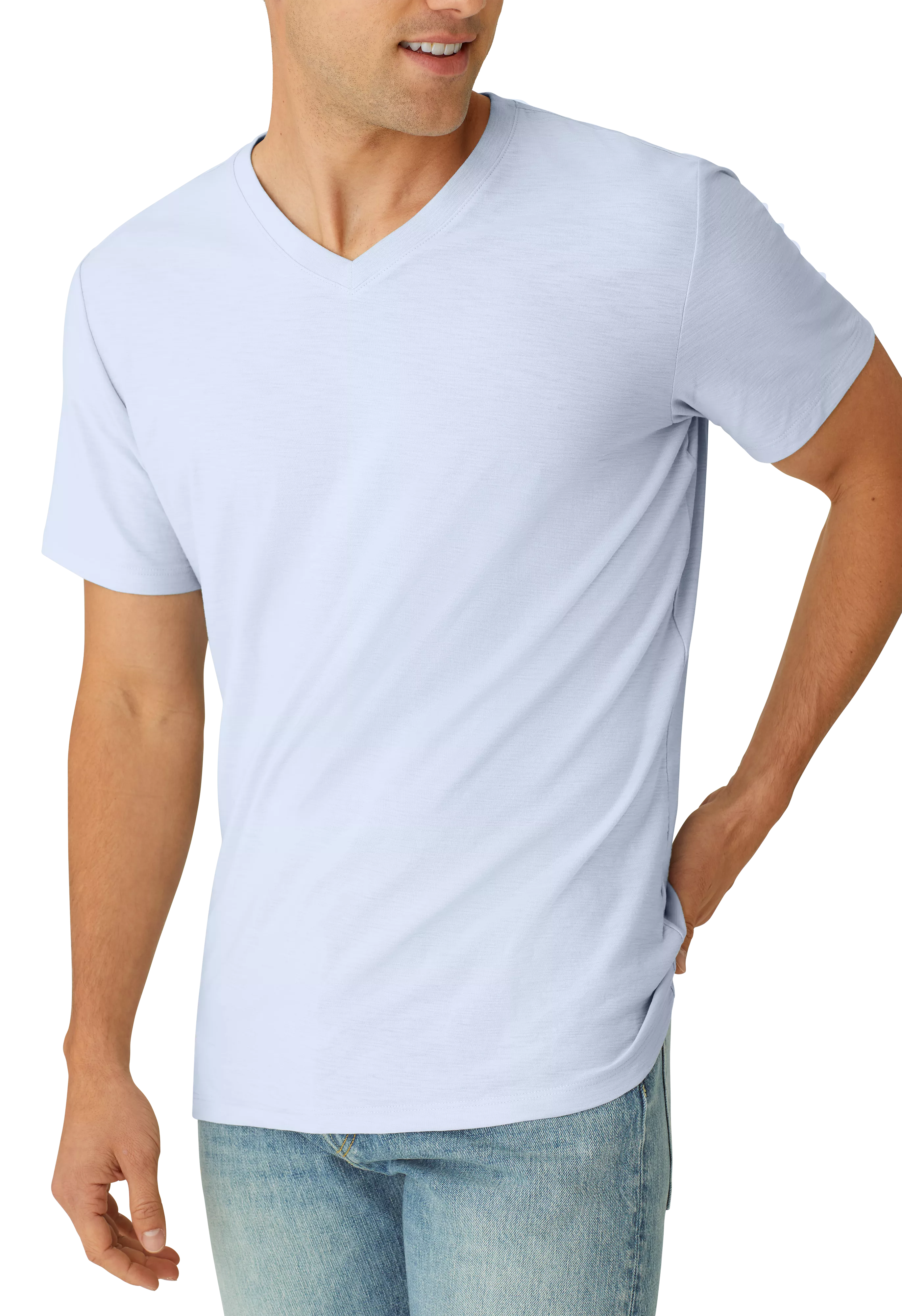 Men's Air Slub V-Neck T-Shirt