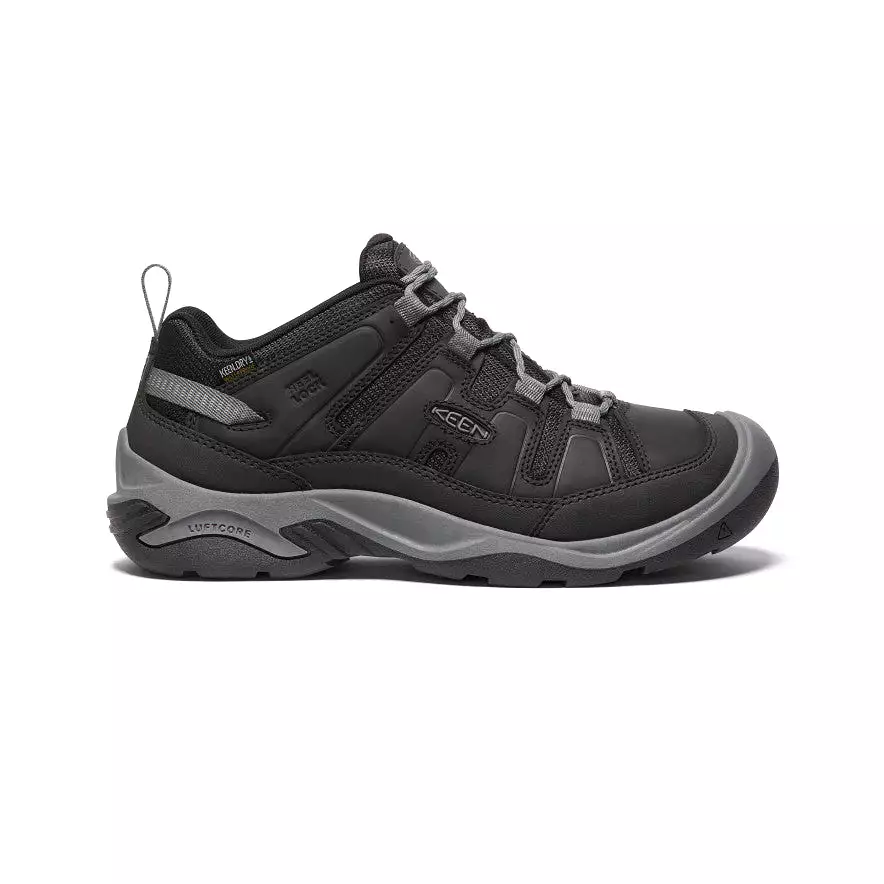 Men's Circadia Waterproof Shoe  |  Black/Steel Grey