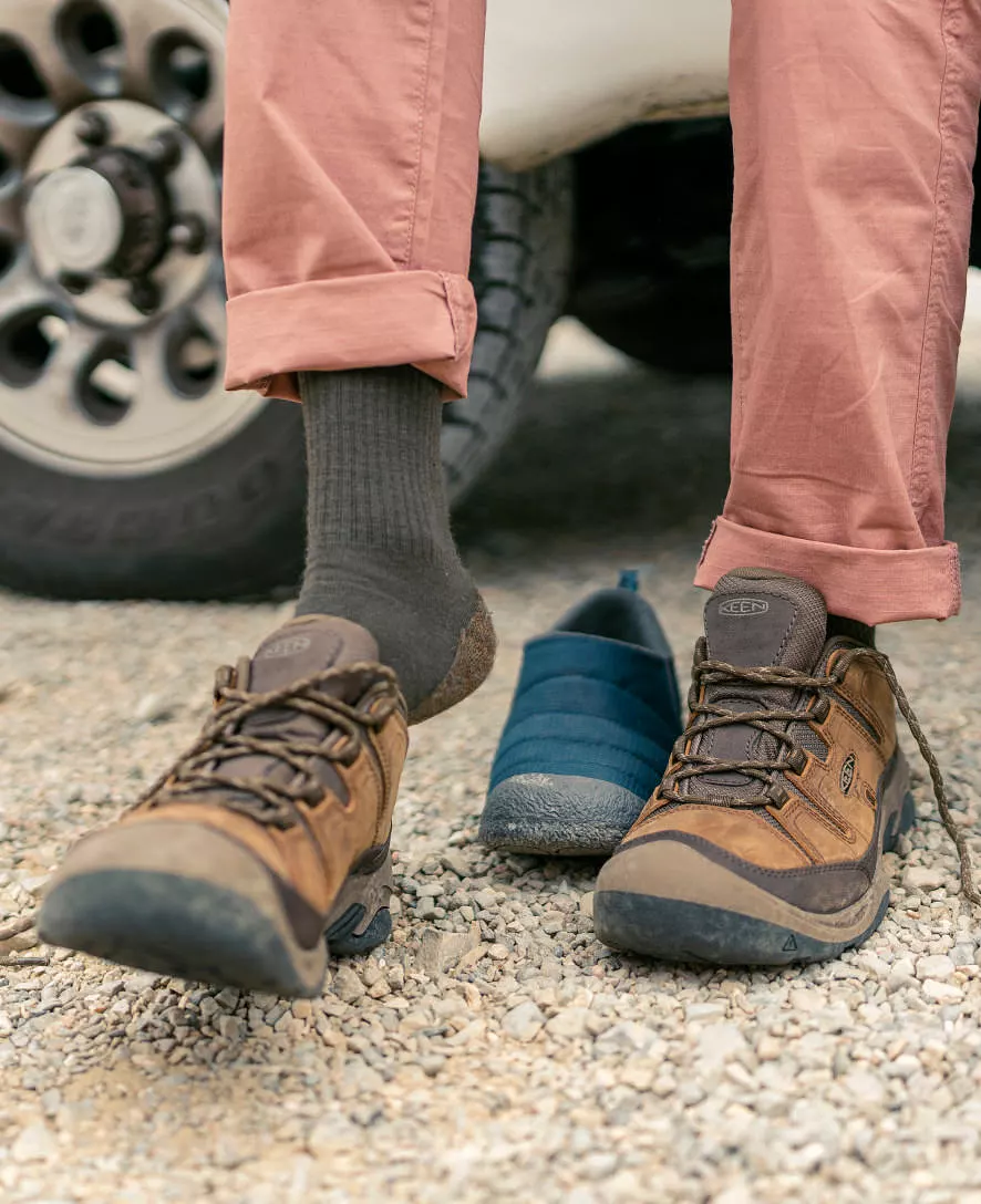 Men's Circadia Waterproof Shoe Wide  |  Shitake/Brindle