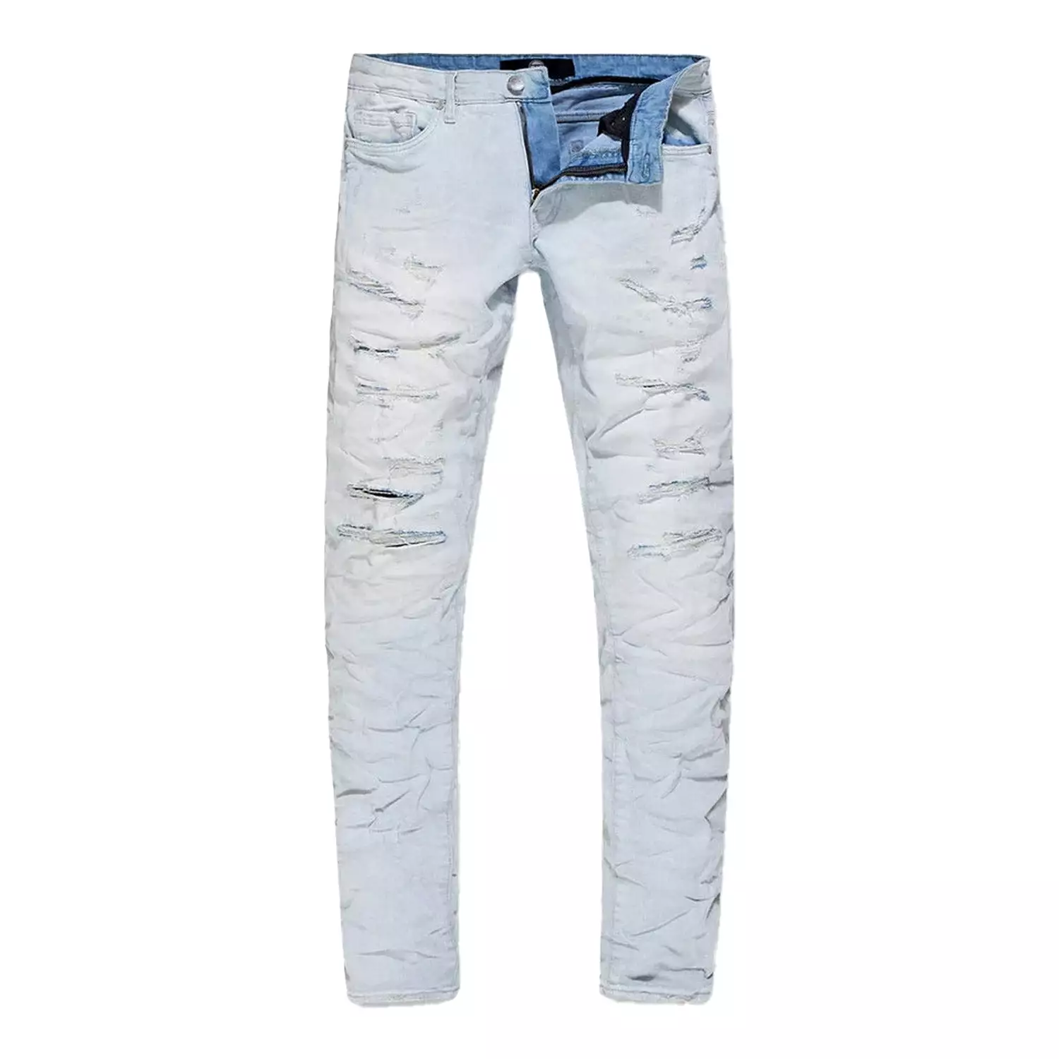 Men's Crushed Rolled Ross Denim Pant