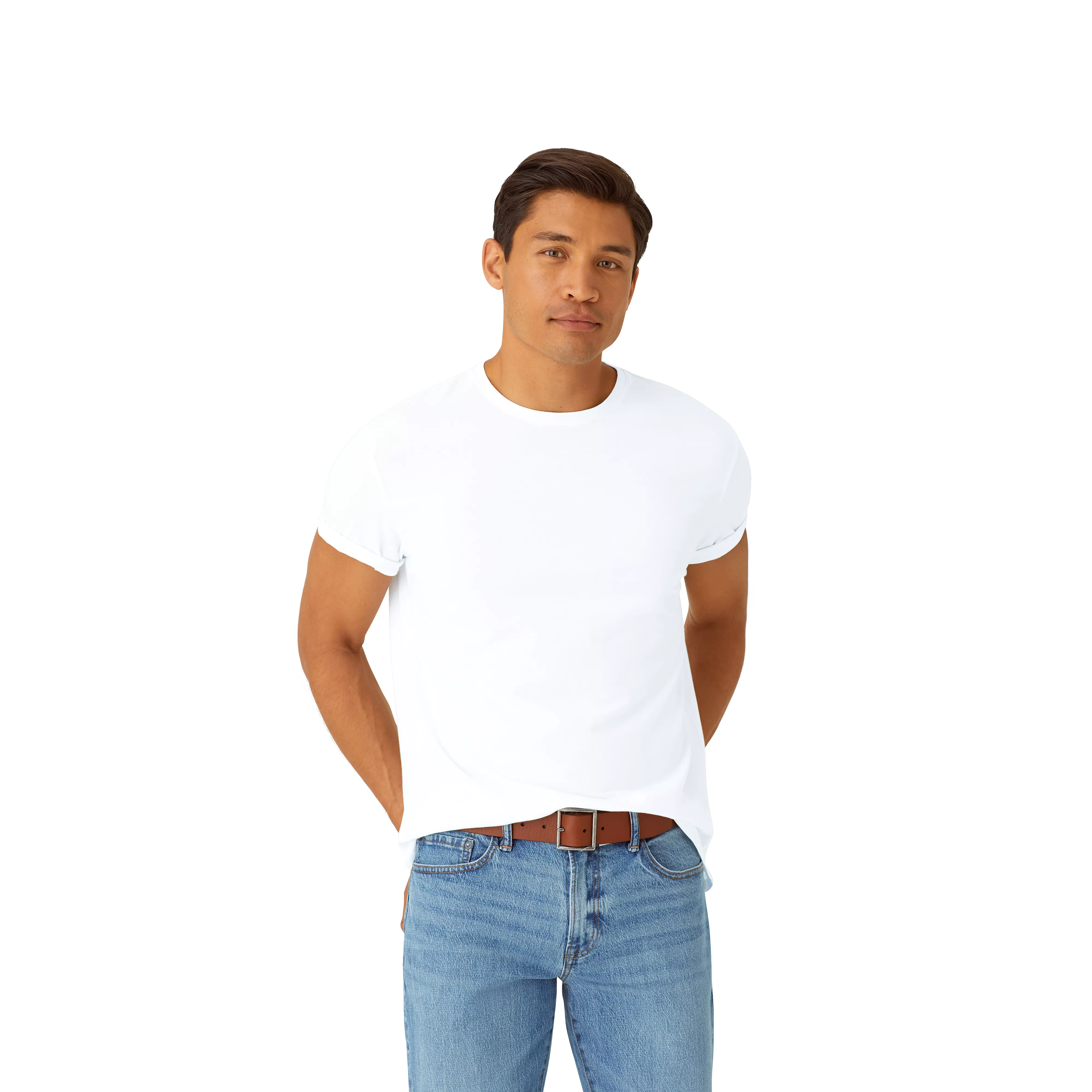 Men's Pima Cotton Crew Neck T-Shirt 3-Pack