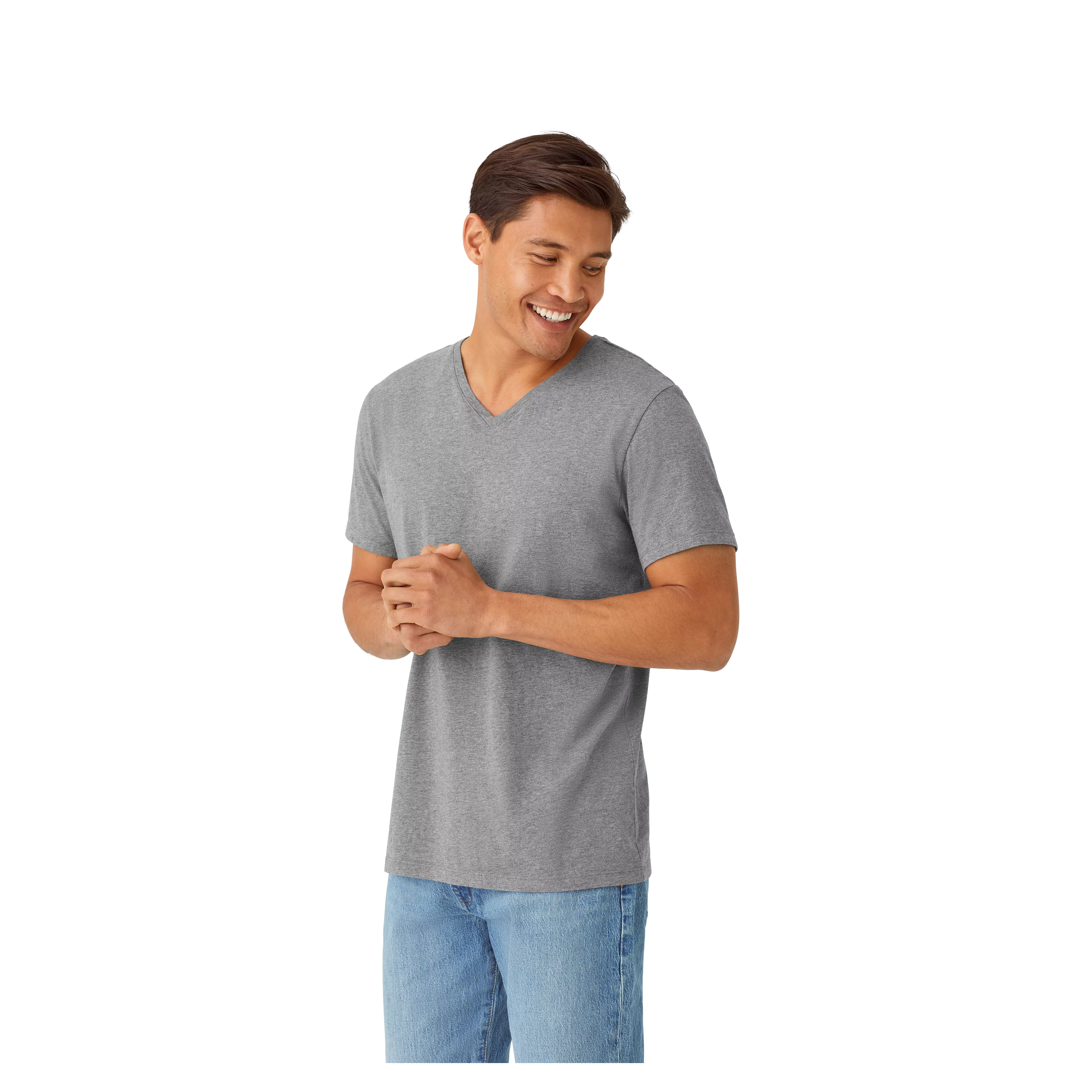 Men's Pima Cotton V-Neck T-Shirt 3-Pack