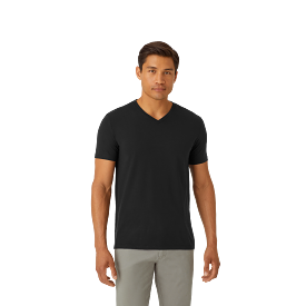 Men's Pima Cotton V-Neck T-Shirt 3-Pack