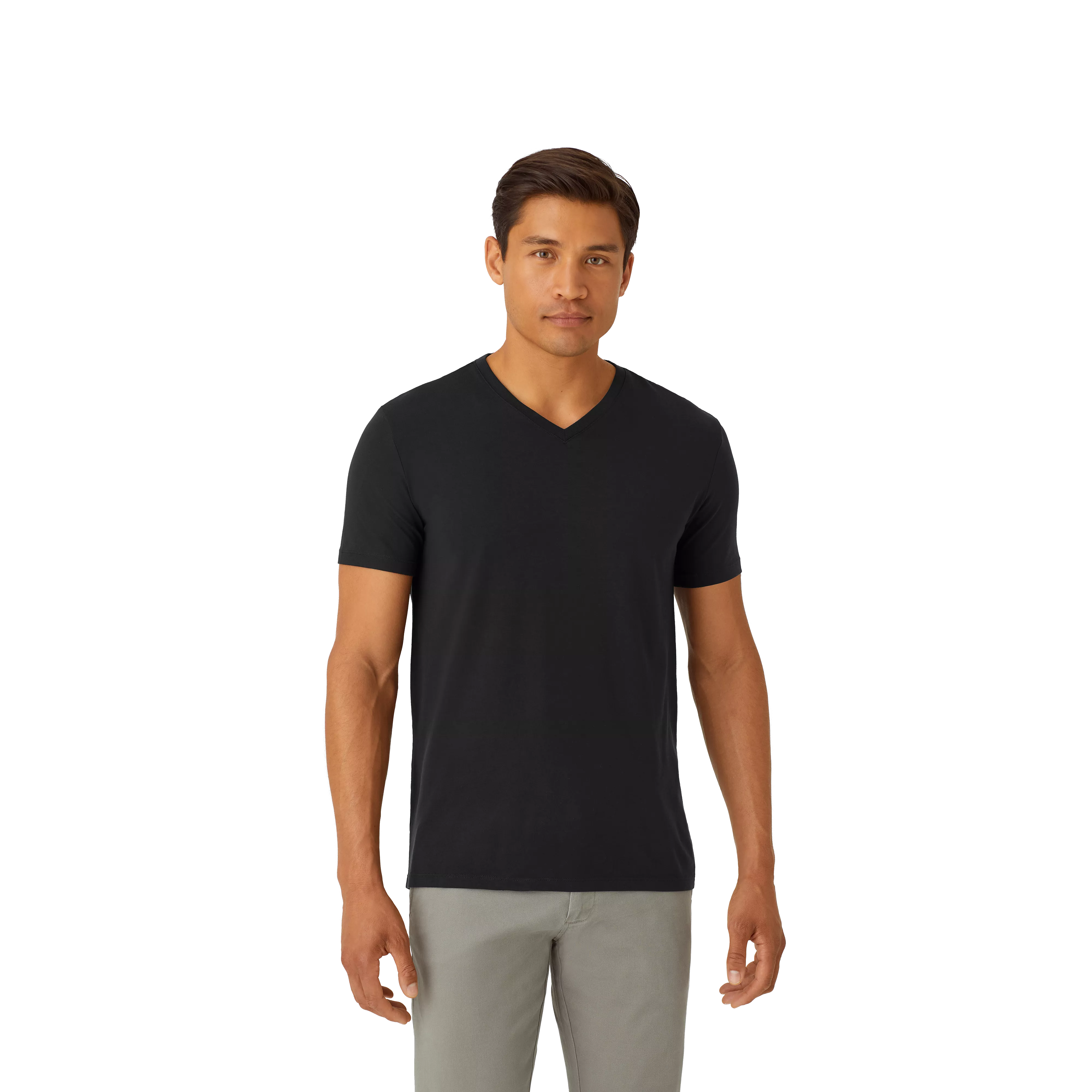 Men's Pima Cotton V-Neck T-Shirt 6-Pack