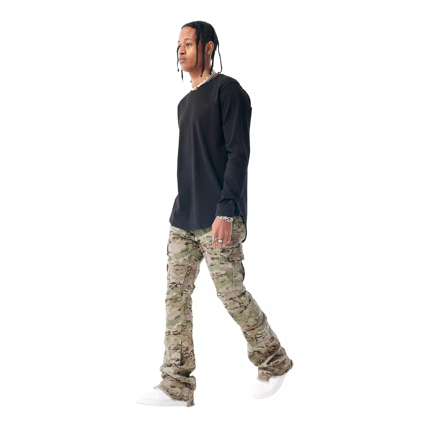 Men's Sean Stacked Aviation Cargo Pant (Camo 2.0)