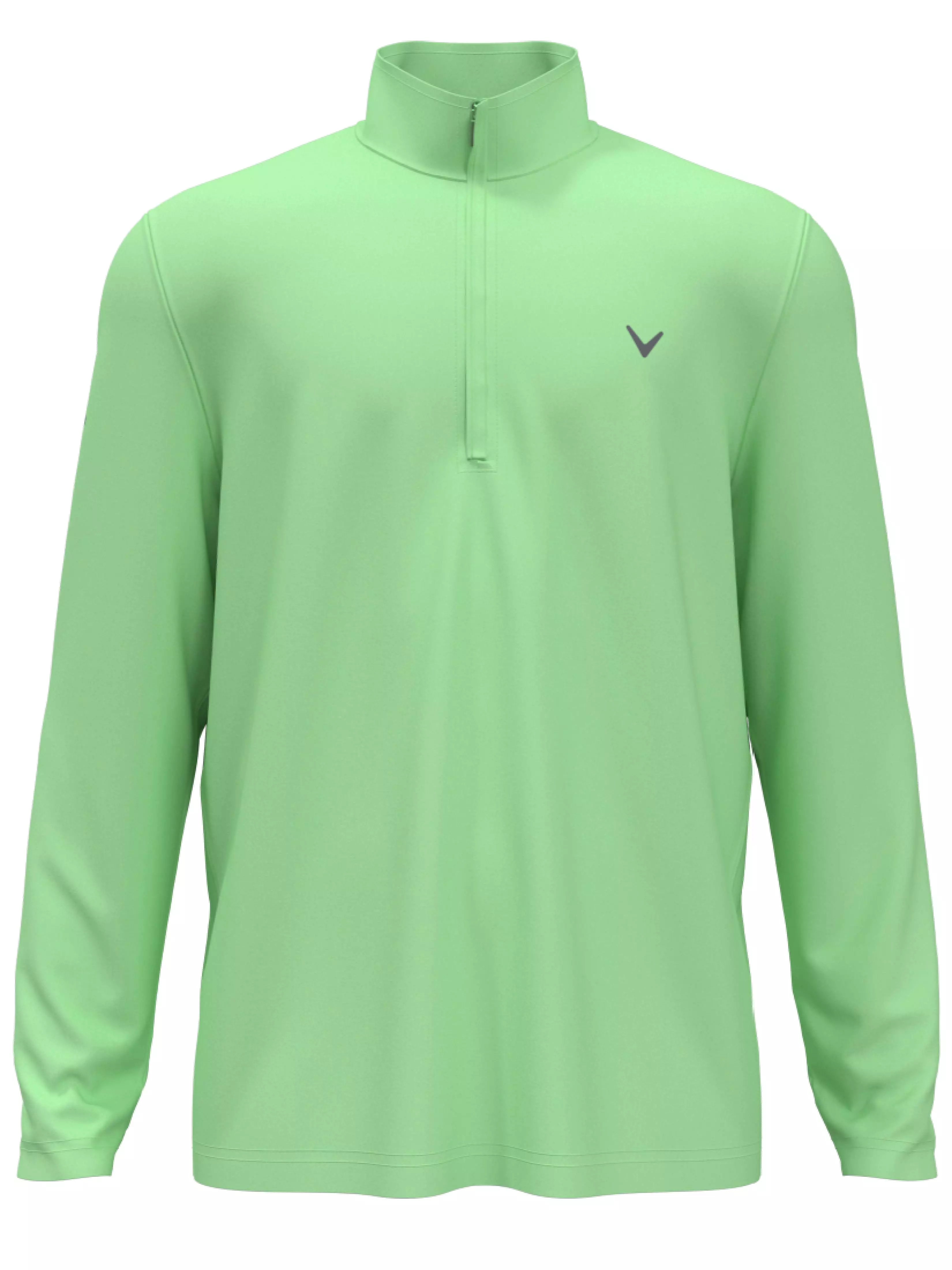 Mens Solid Sun 1/4 Zip Pullover