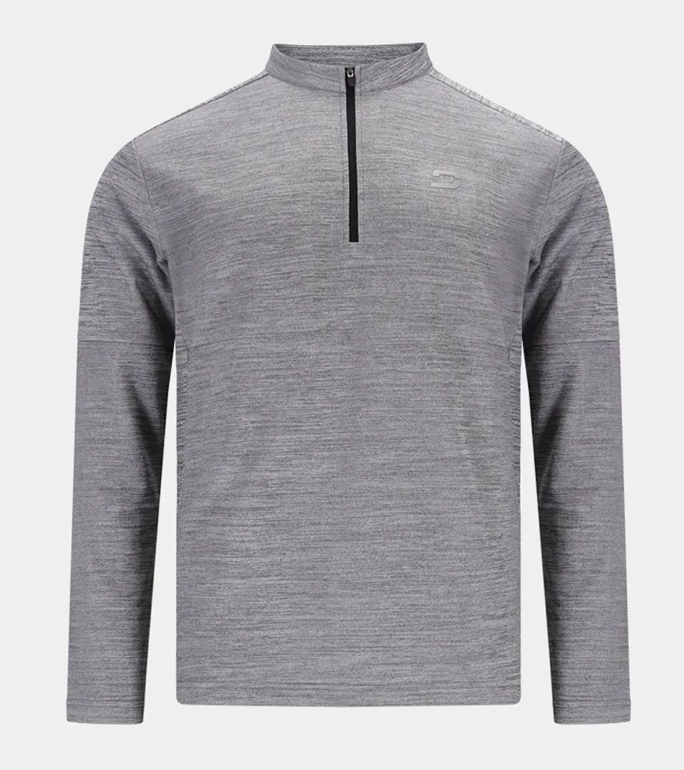 MENS ULTRA FIT MIDLAYER - GREY FLEK