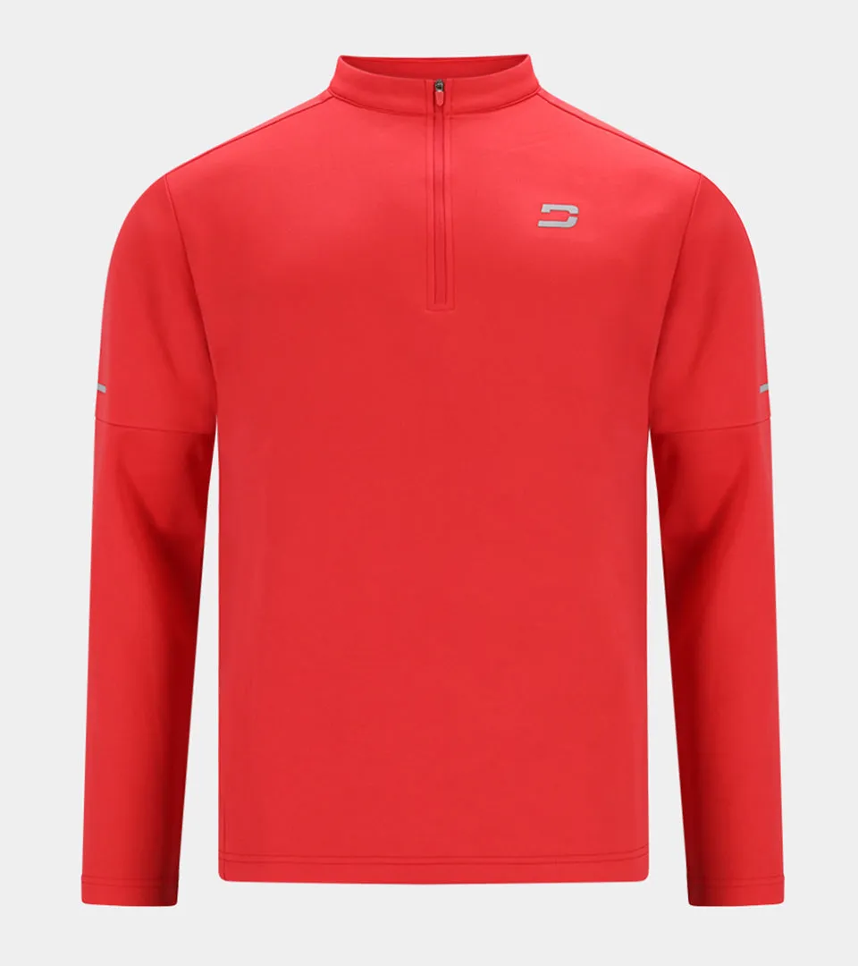 MENS ULTRA FIT MIDLAYER - RED