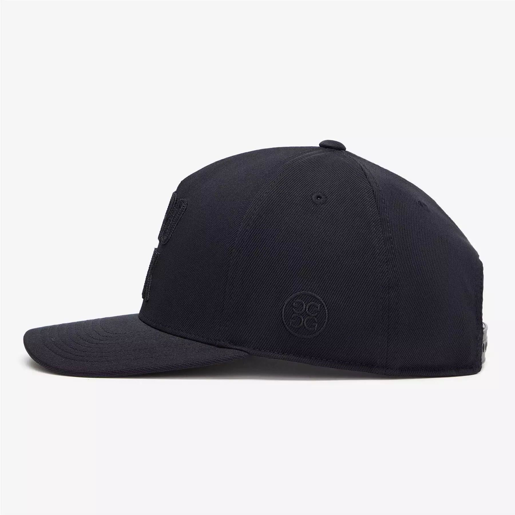 Monochrome Zero Fux Stretch Twill Snapback Hat Onyx - SS24