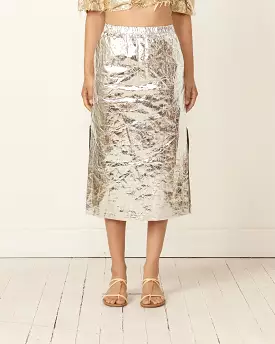 Mott Skirt in Silver