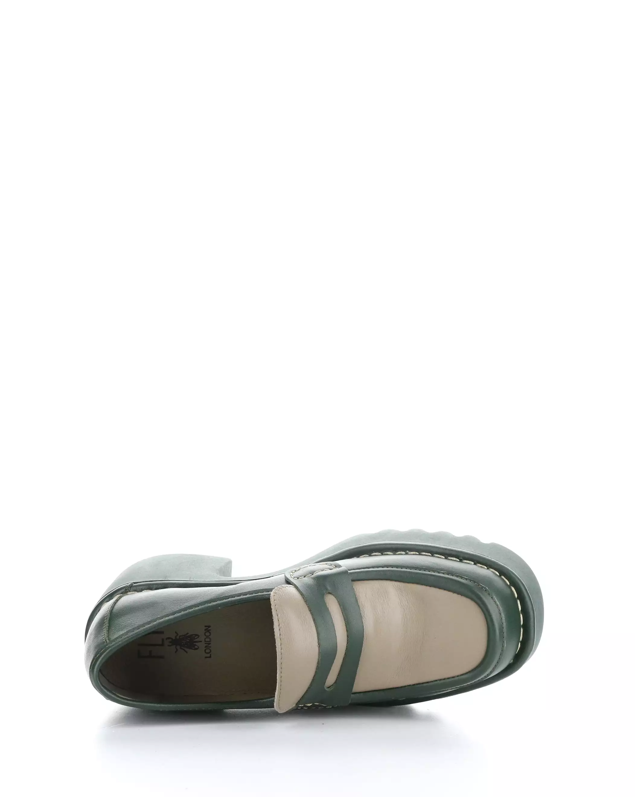 MULY252FLY 004 DK GREEN/TAUPE Slip-on Shoes