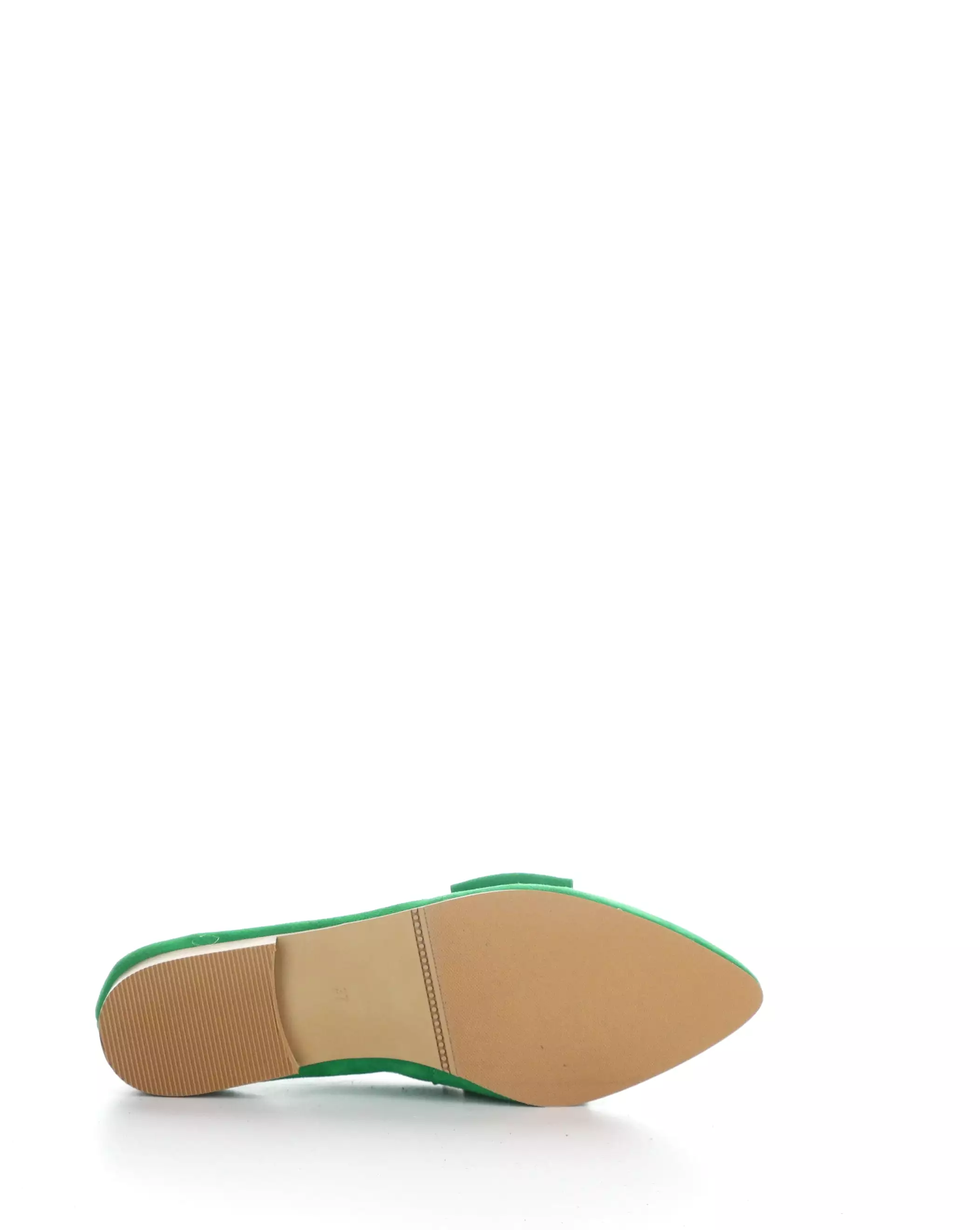 NICOLE Green Elasticated Shoes