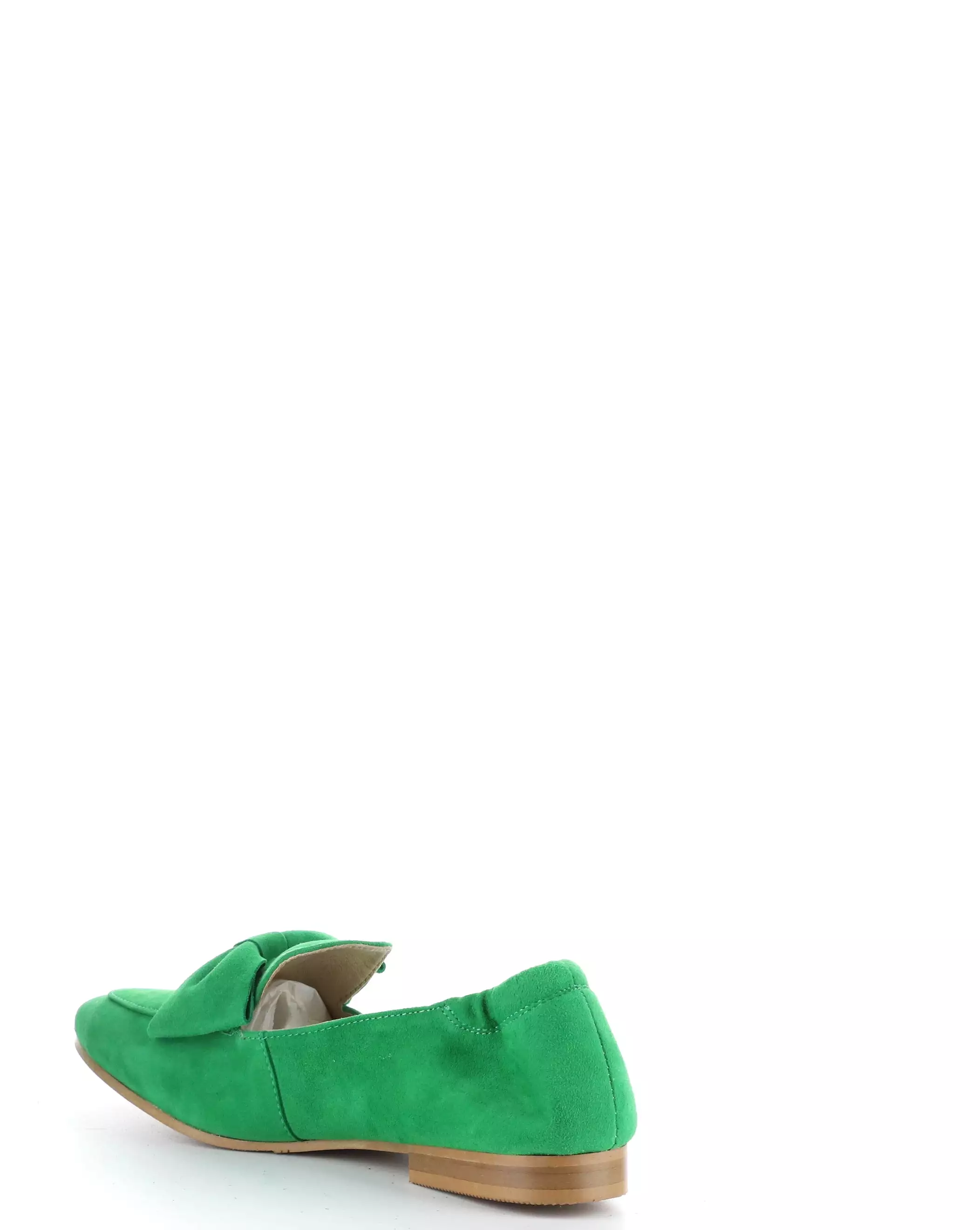 NICOLE Green Elasticated Shoes