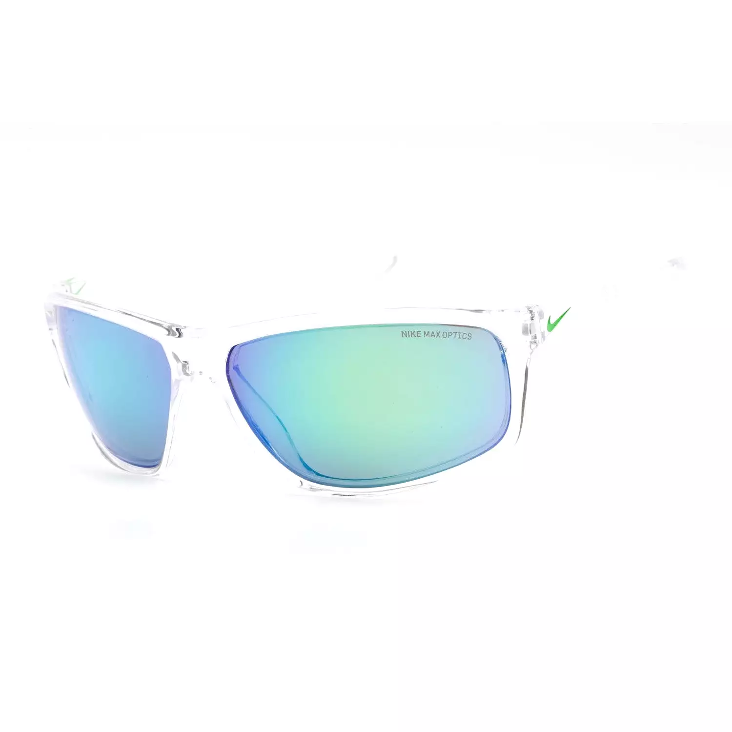 Nike ADRENALINE M EV1113 Sunglasses Clear/Grey / Green