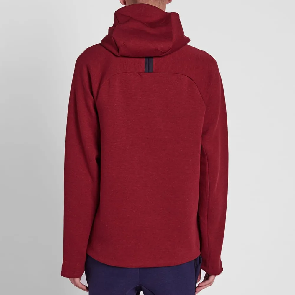 Nike Tech Fleece Pullover HoodyTeam Red