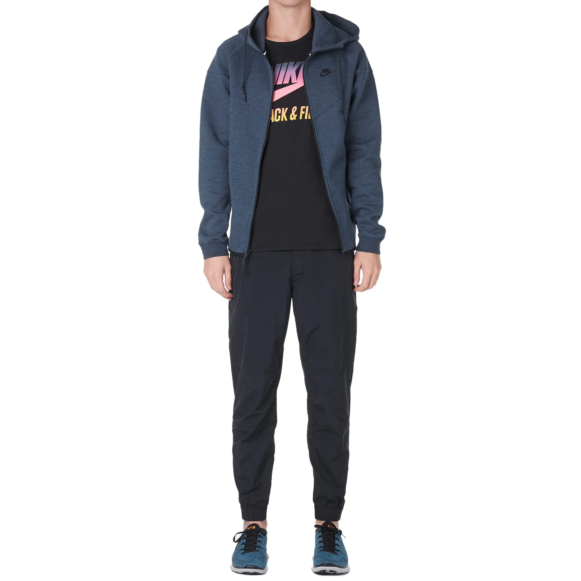 Nike Tech Fleece WindrunnerSquadron Blue & Black