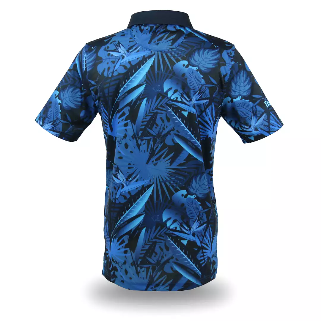 OGA X Bettinardi Tiki 24 - OGA Men's Polo - Tropical Blue