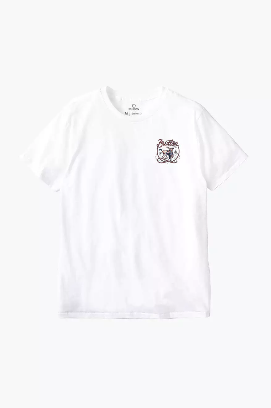 Omaha S/S Tailored Tee - White