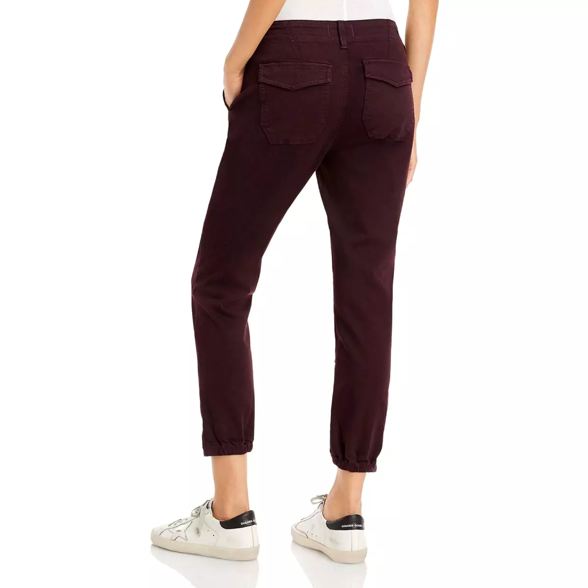 Paige Womens Mayslie Relaxed Fit Cropped Jogger Jeans