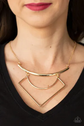 Paparazzi Accessories - Egyptian Edge - Gold Necklace