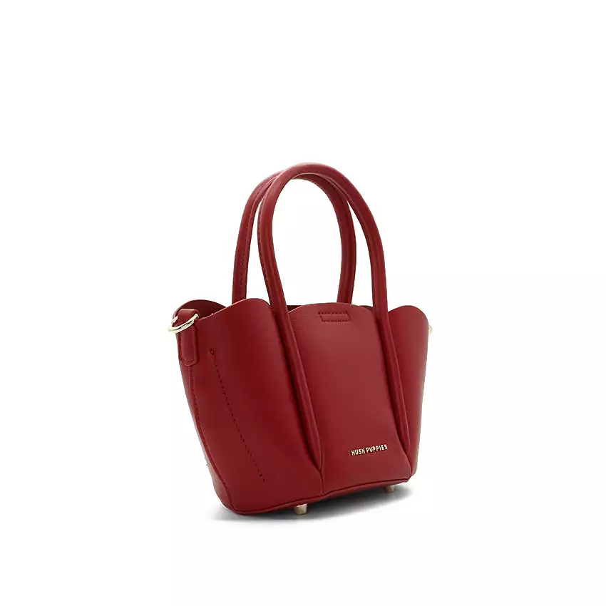 Petal Satchel (M) Women's Bag - Red