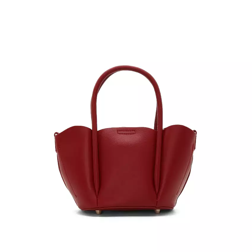 Petal Satchel (M) Women's Bag - Red