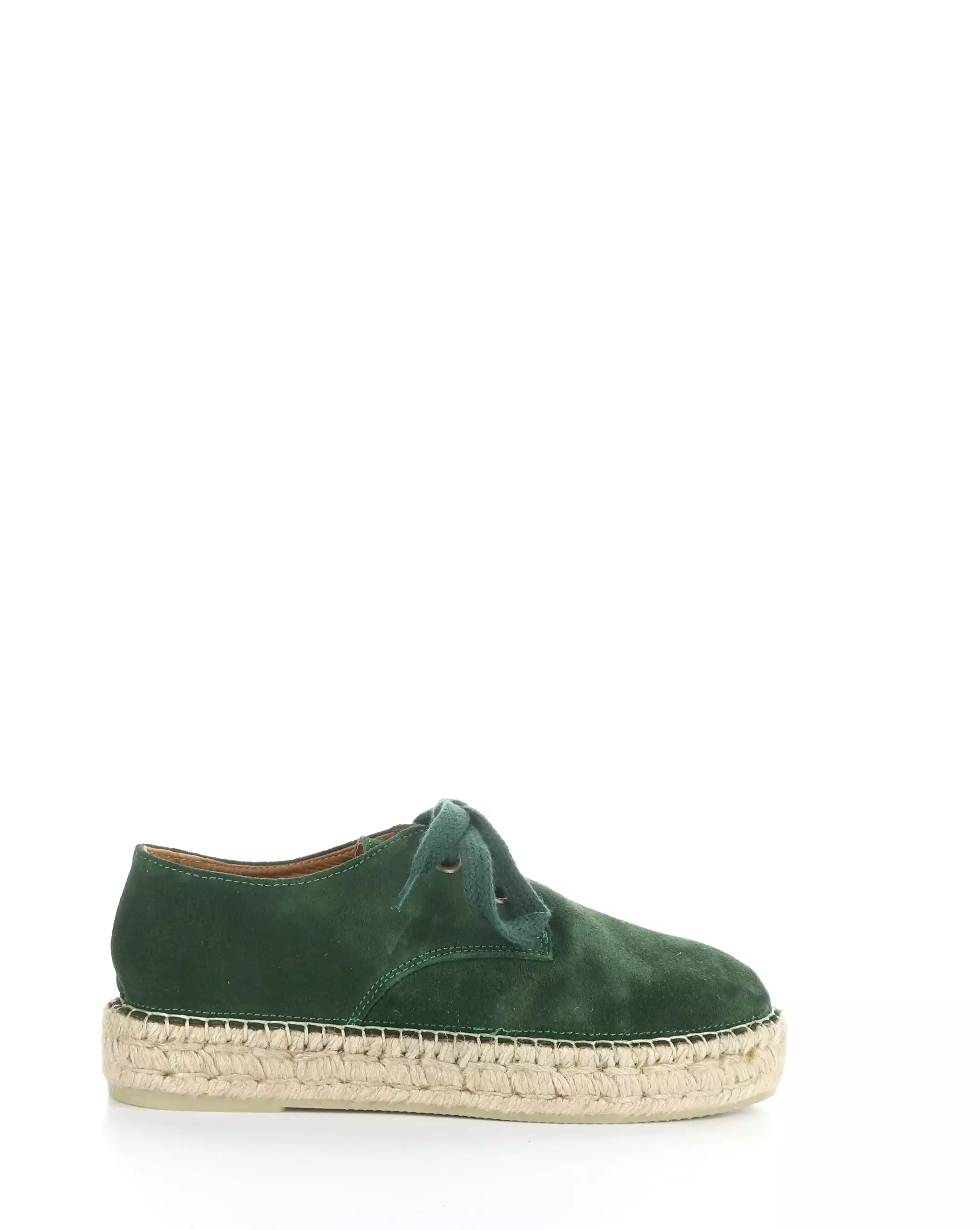 PETH525FLY 001 DARK GREEN Lace-up Shoes