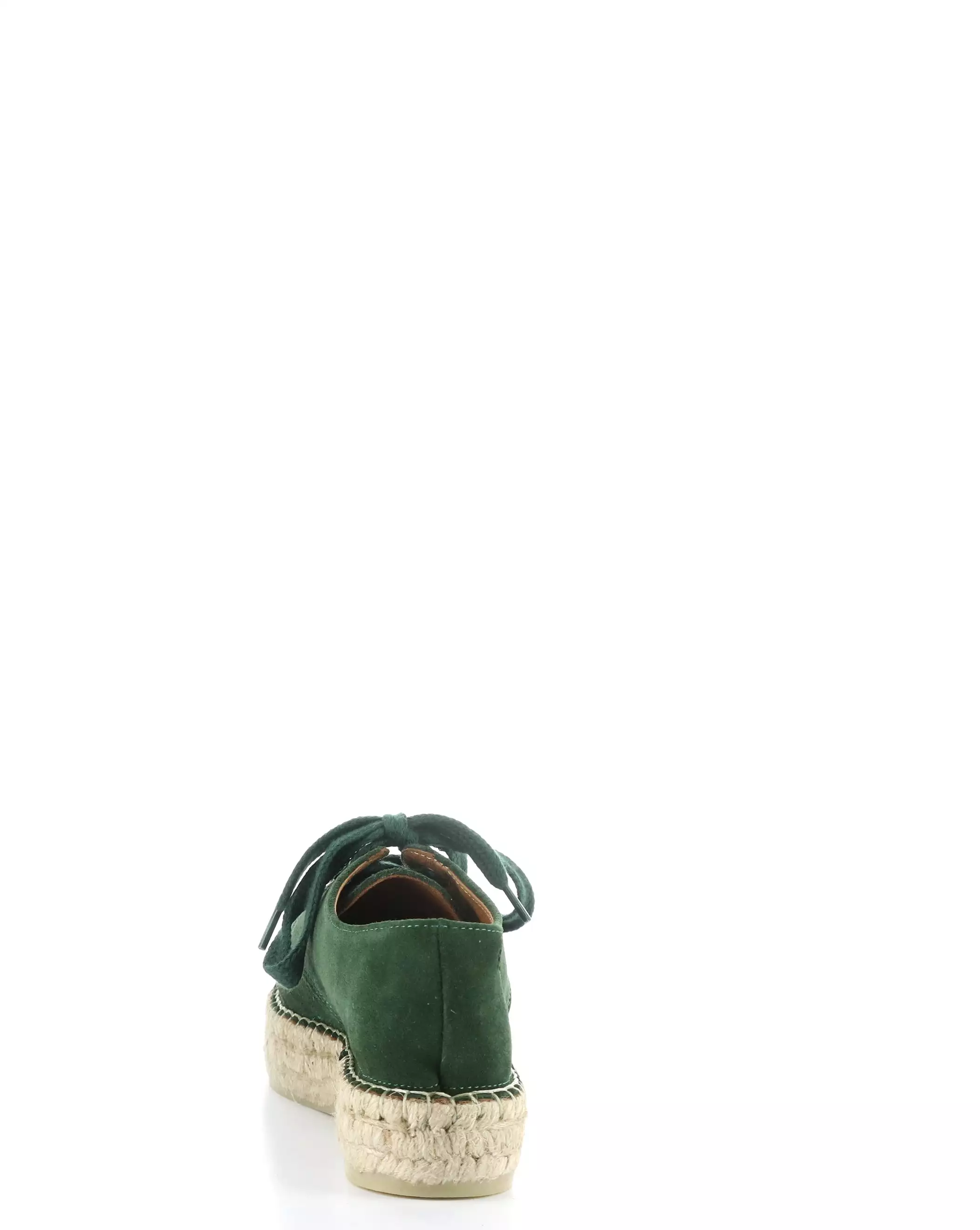 PETH525FLY 001 DARK GREEN Lace-up Shoes