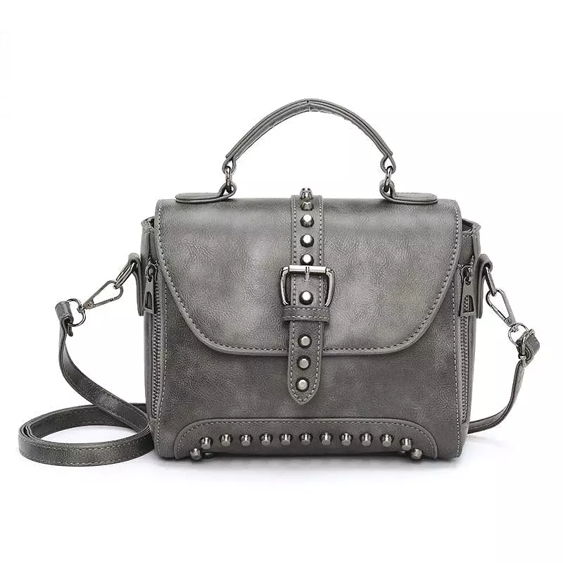 Pinned Leather Handbags