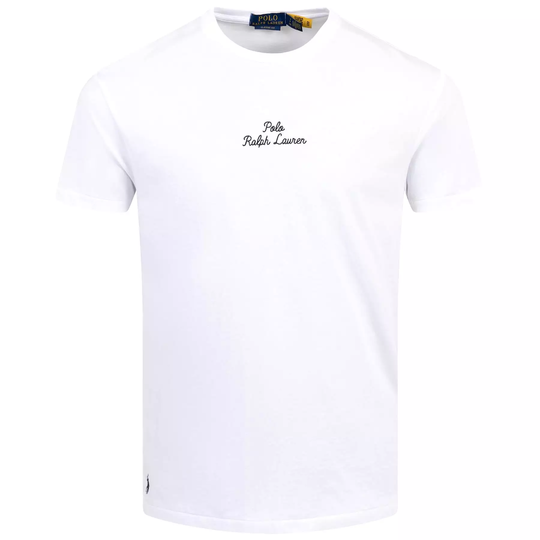 Polo Golf Classic Fit Cotton Terry T-Shirt White - SS24