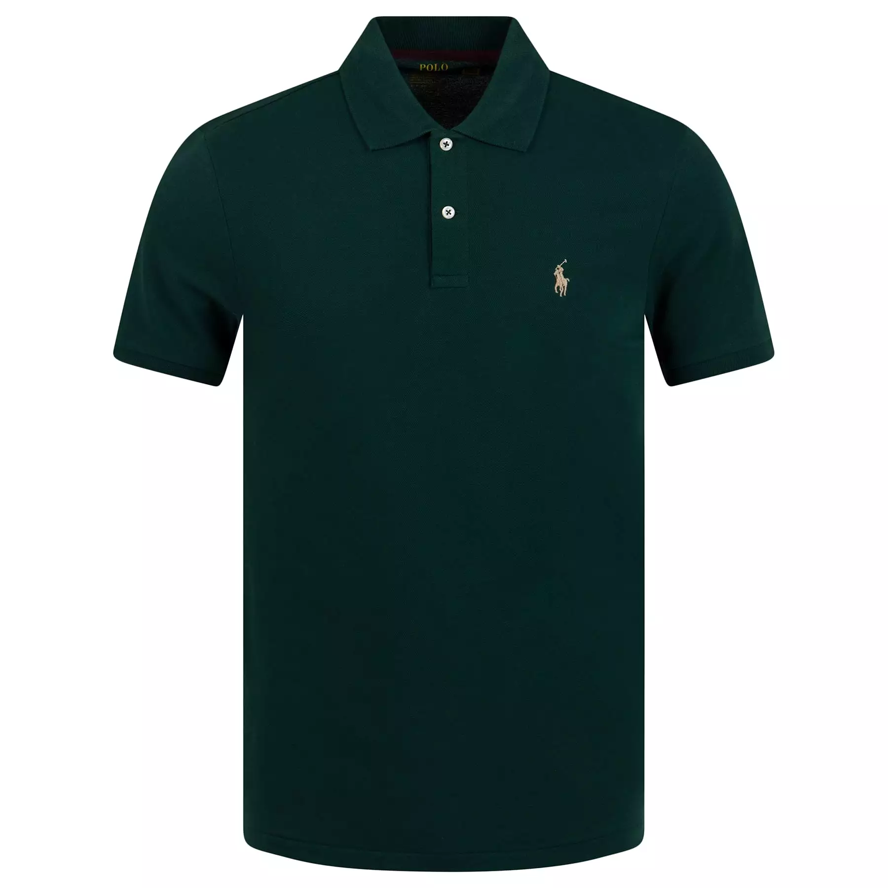 Polo Golf Performance Stretch Mesh Polo Hunt Club Green - AW23