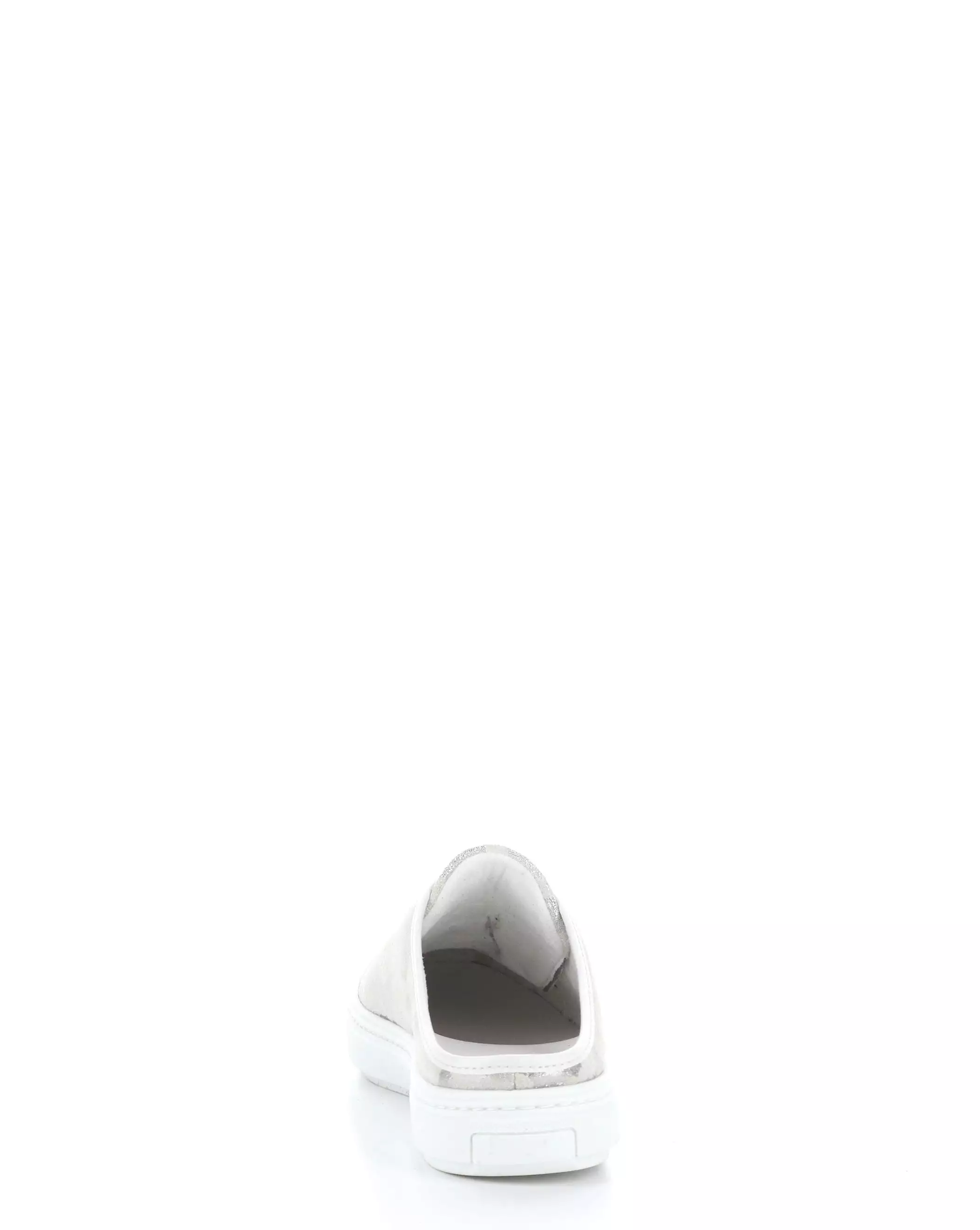 RODOS SILVERGREY/WHITE Slip-on Mules