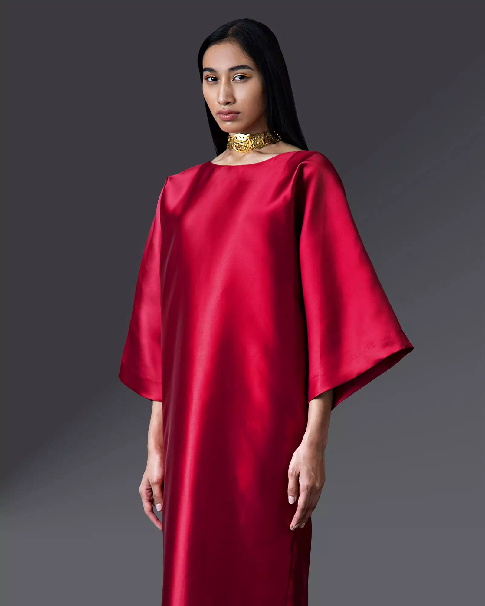 Sampan Dress (Red)