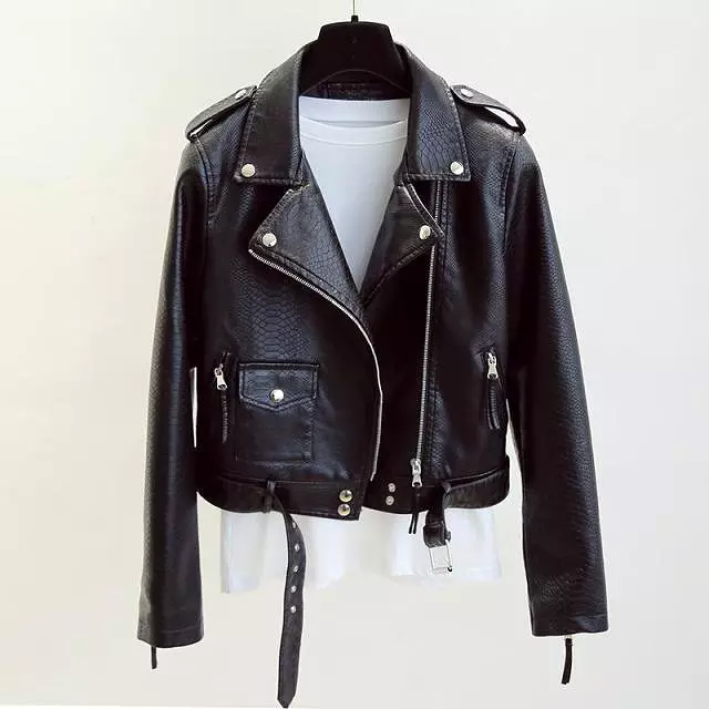 Serpentine Leather Jackets For Women