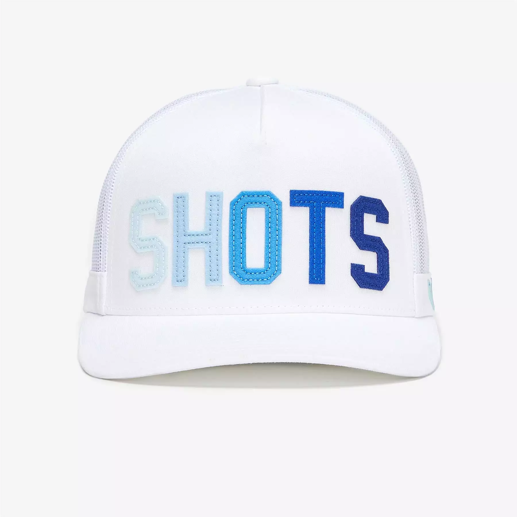 Shots Interlock Knit Trucker Hat Snow/Glory - SS24