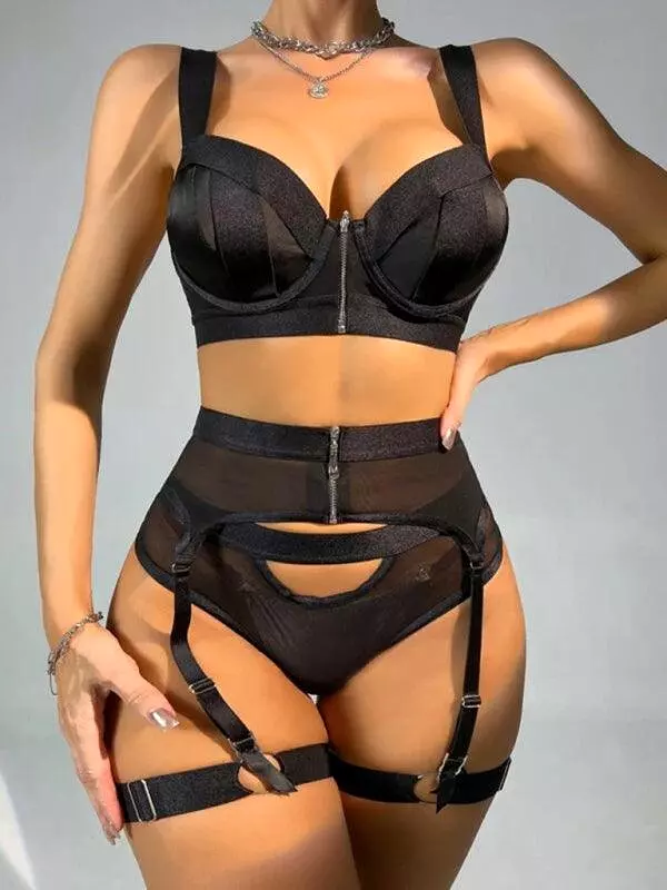 Solid Sexy Women Lingerie Sets