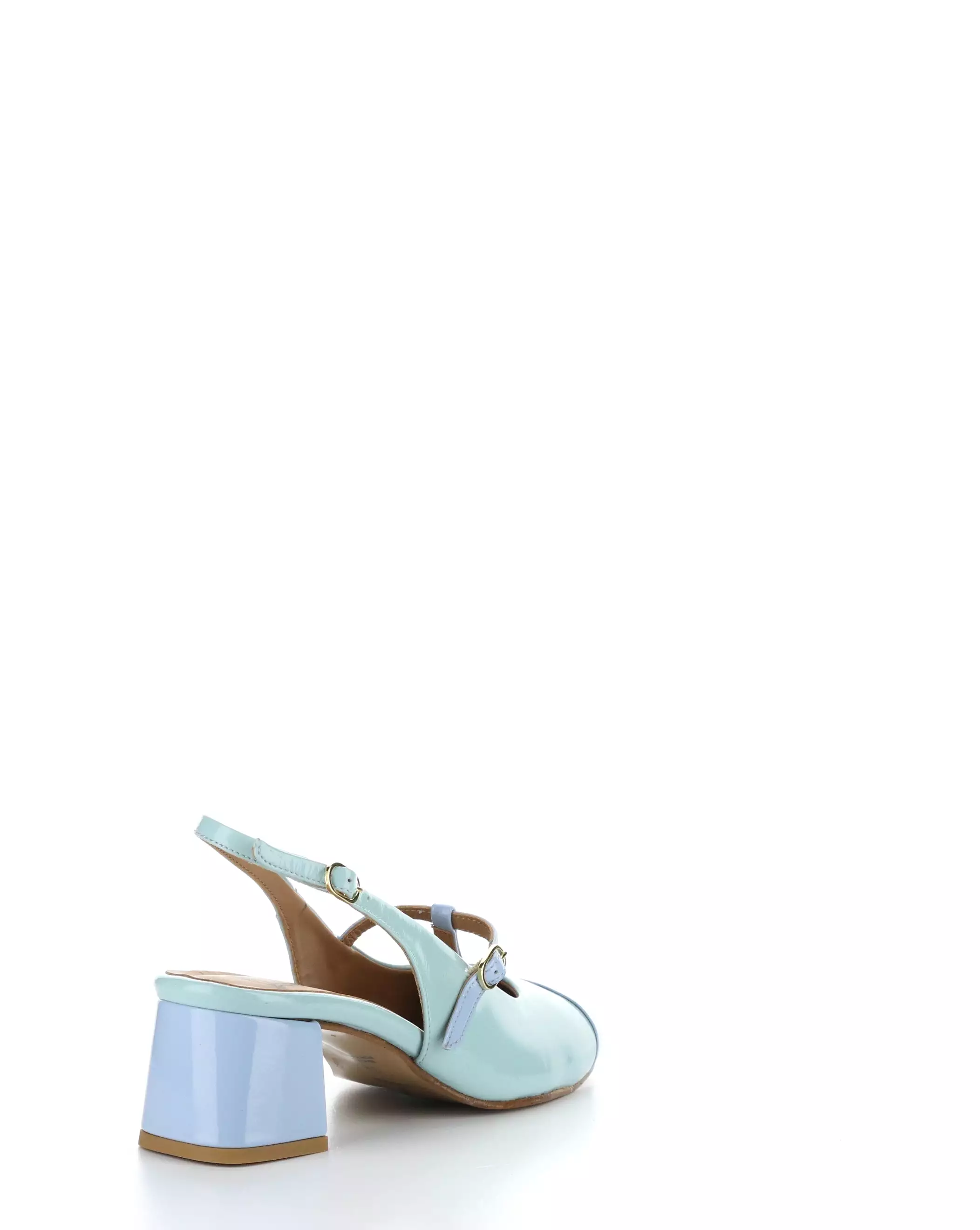 SOLN083FLY 000 SKY BLUE/SPEARMINT Round Toe Shoes