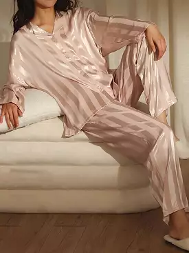 Sophisticated Women's Striped Loungewear Set for Ultimate Comfort and Style