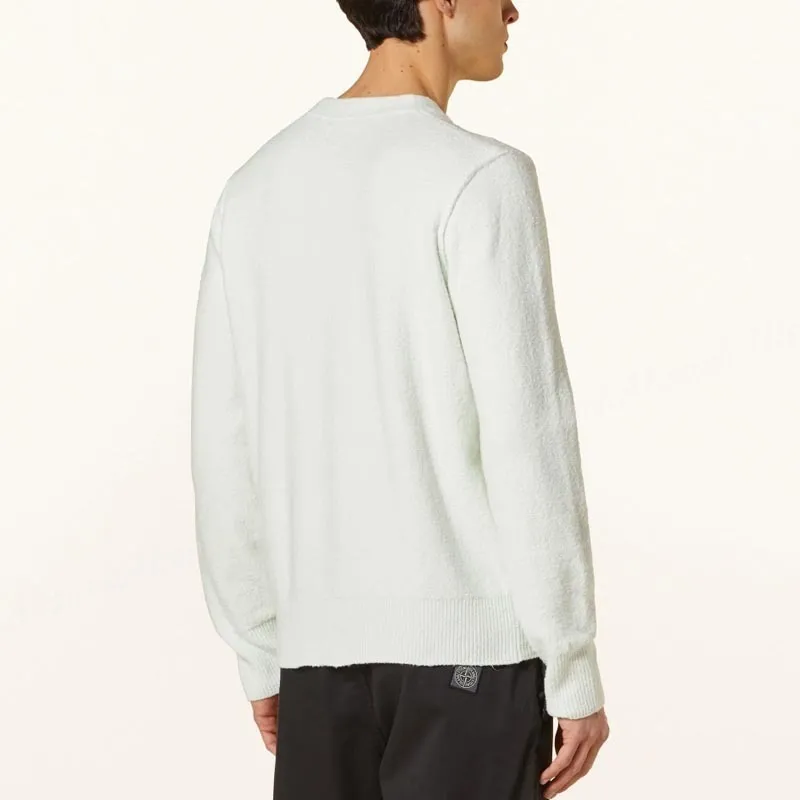 STONE ISLAND  |Crew Neck Street Style Long Sleeves Plain Cotton Logo