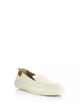 TANN625FLY 003 OFF WHITE Round Toe Shoes