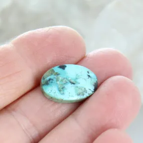 Vintage Tibetan Turquoise Cabochon 17.8x11.5mm