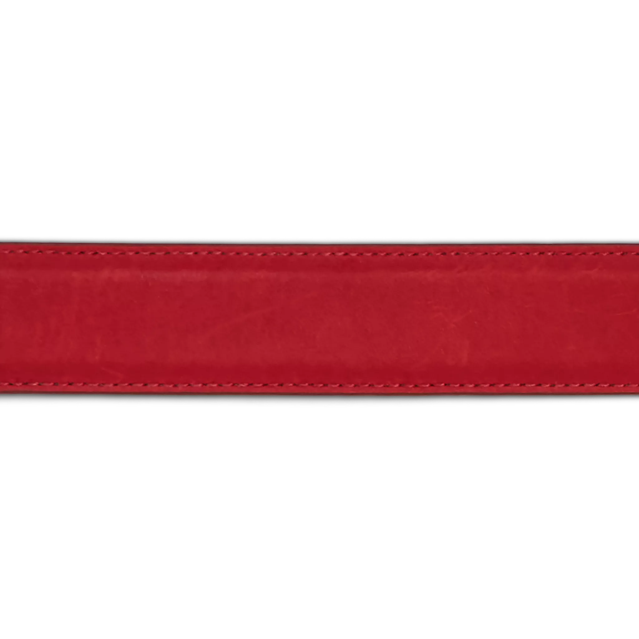 Women's Mirrored L Belt :: Red