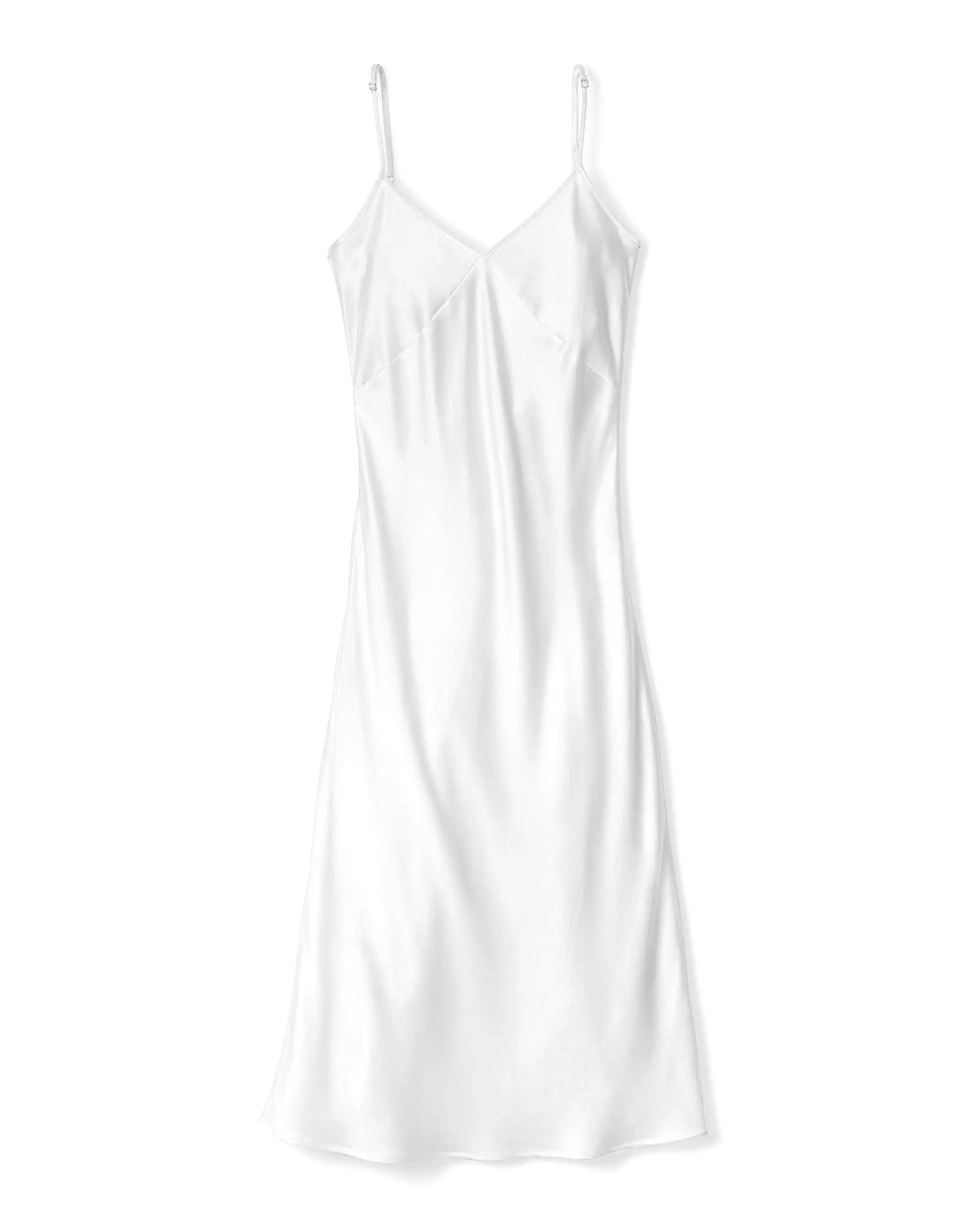 Women's Silk Cosette Nightgown in White