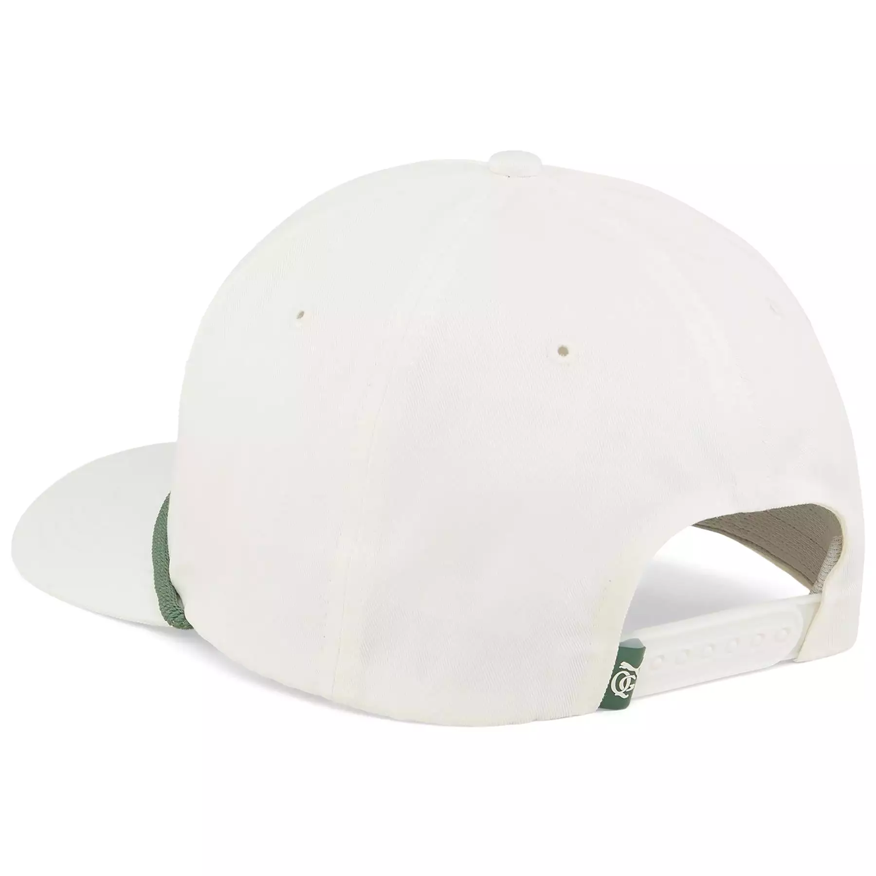 x QGC Embroidered Rope Hat White - SS24